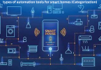types of automation tools for smart homes (Categorization)